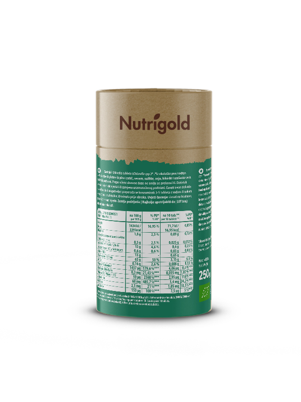 nutrigold chlorella 250g
