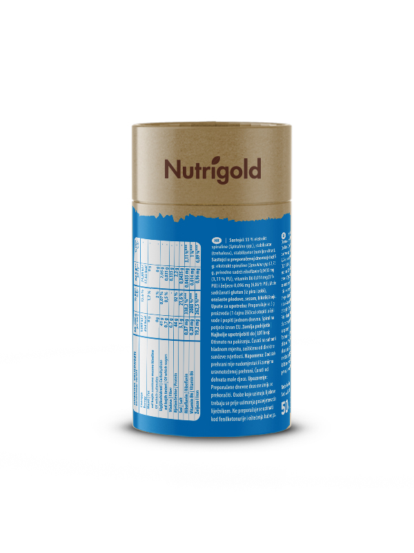 nutrigold plava spirulina 50g