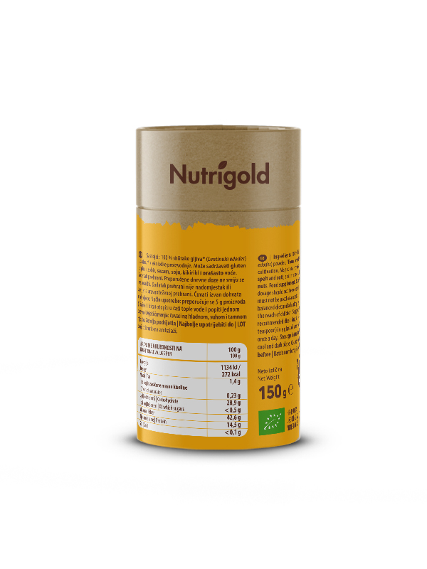 nutrigold shiitake 150g tvornica zdrave hrane 1 65c348c196ba1