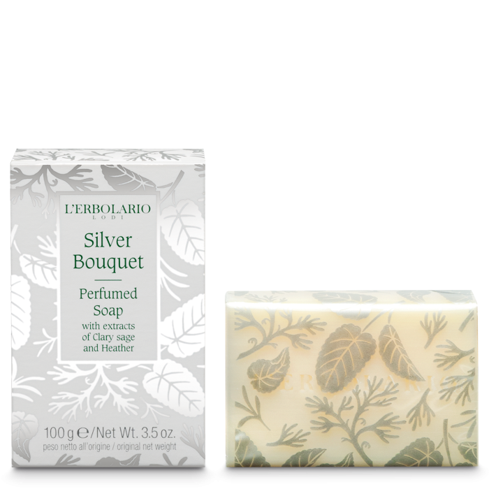 perfumed soap silver bouquet