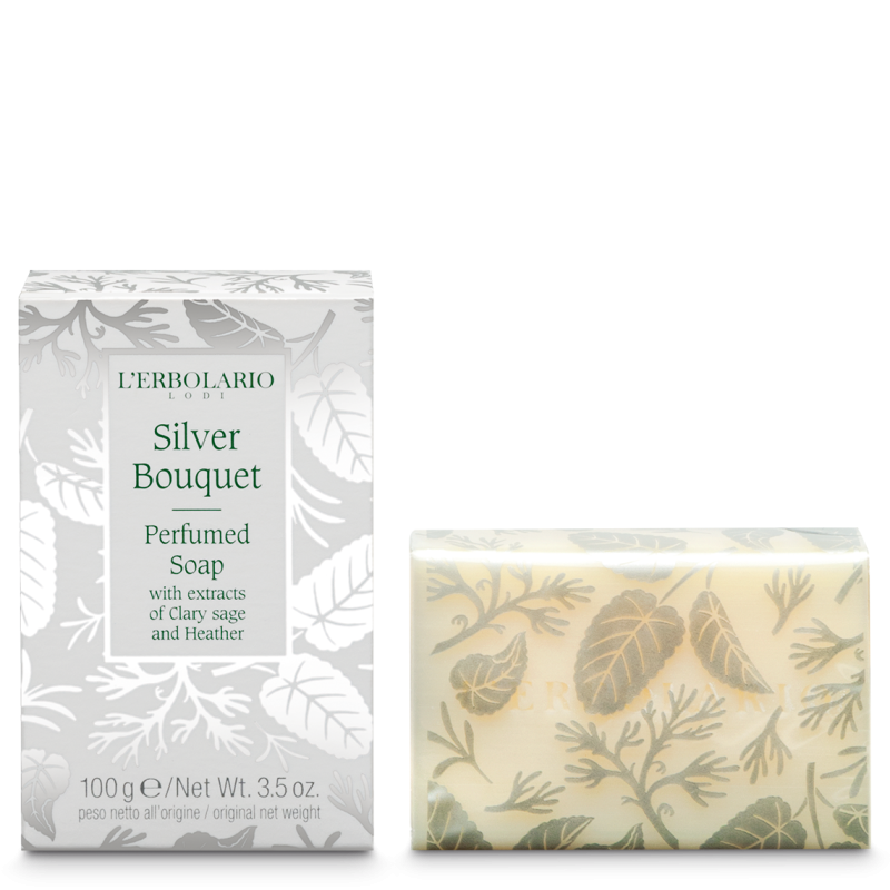 perfumed soap silver bouquet