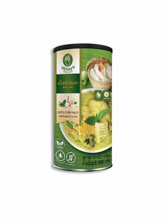 Curry pasta zelena 400g, Nittaya