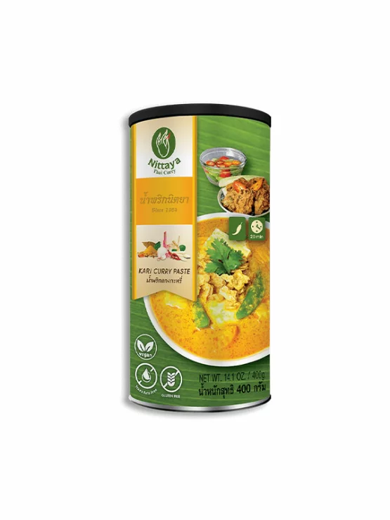 Curry pasta žuta 400g, Nittaya