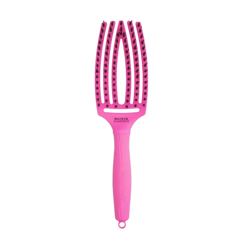 Fingerbrush Combo Think Pink Neon Purple četka za kosu, Olivia Garden
