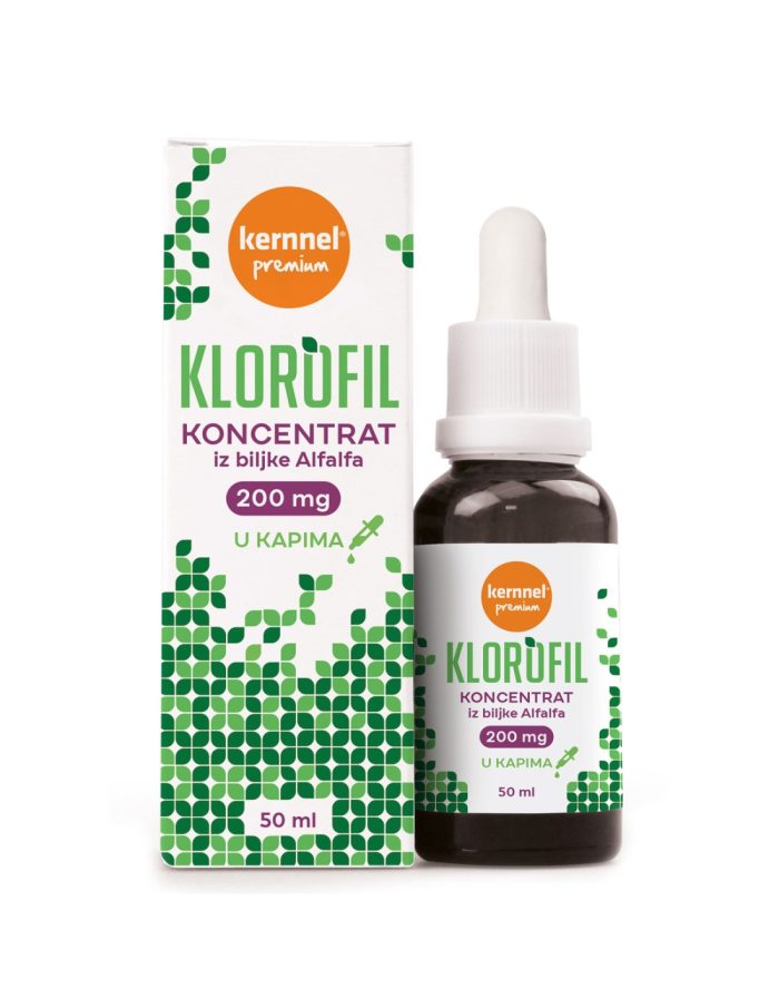 Klorofil koncentrat u kapima 50ml, Kernnel