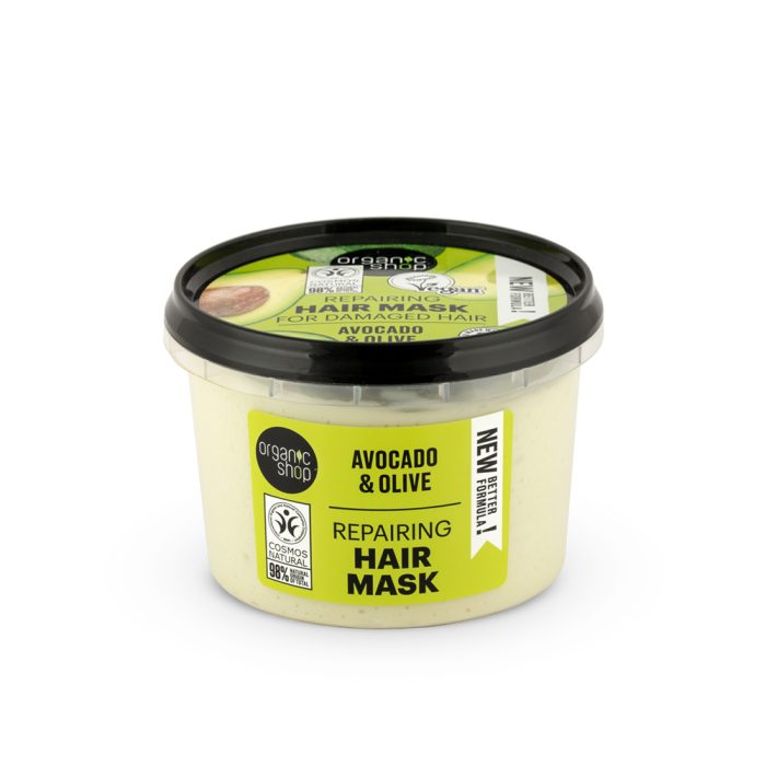 Maska za kosu avokado i maslinovo ulje 250ml, Organic shop