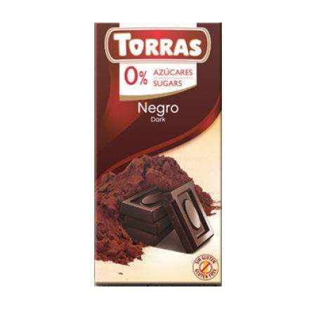 Tamna čokolada s maltitolom 51% kakaa 75g, Torras