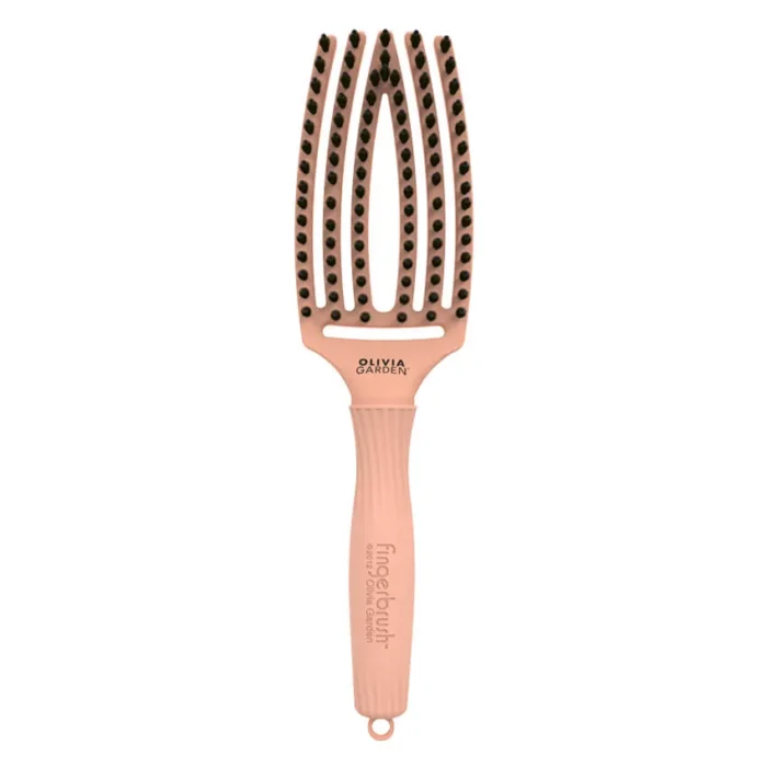 FINGERBRUSH COMBO BLOOM PEACH cetka za kosu Olivia Garden.webp