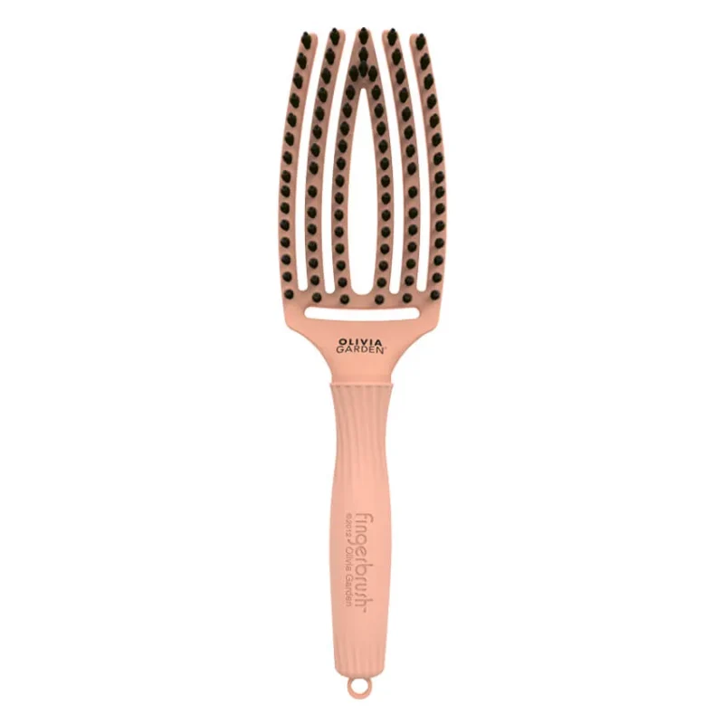 FINGERBRUSH COMBO BLOOM PEACH cetka za kosu Olivia Garden.webp