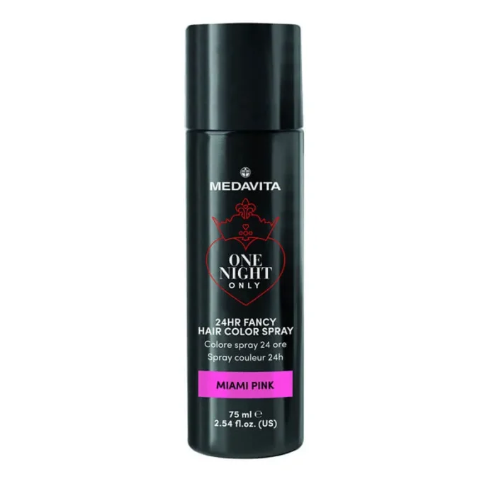 ONE NIGHT ONLY COLOR SPRAY – Miami Pink – 75 ml Medavita.webp