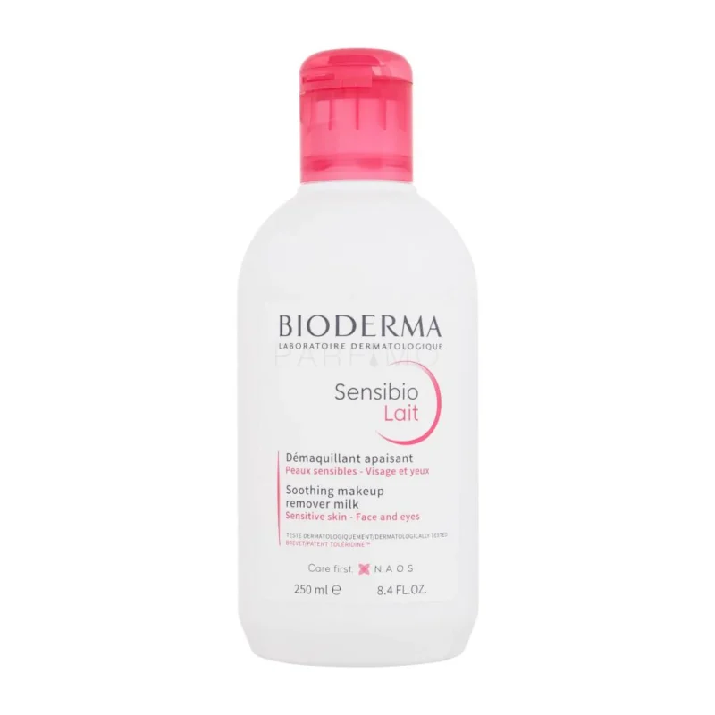 bioderma sensibio lait mlijeko za ciscenje lica za zene 250 ml 457534.webp